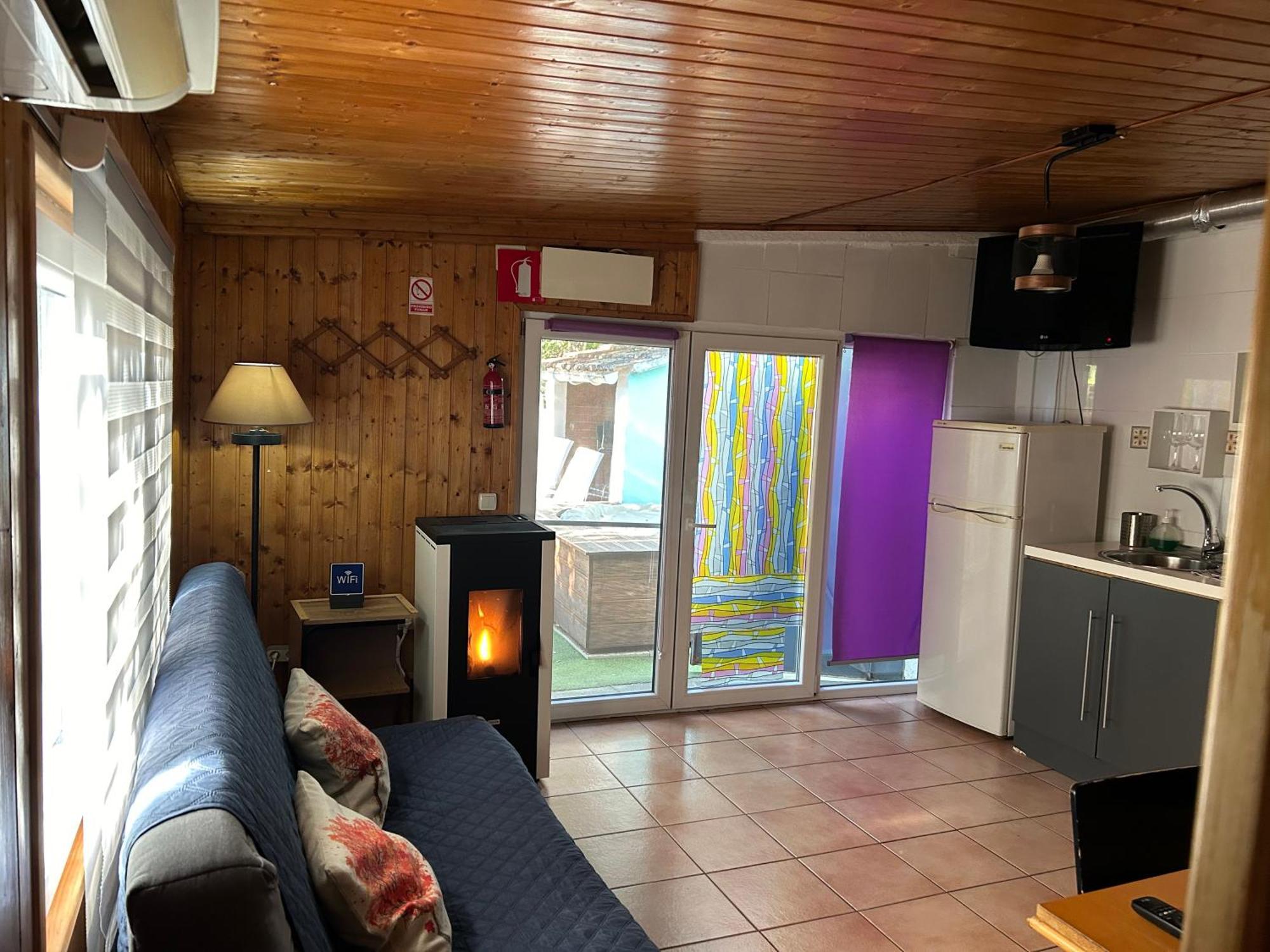 Cabana Jara Y Enebro Collado Villalba Extérieur photo